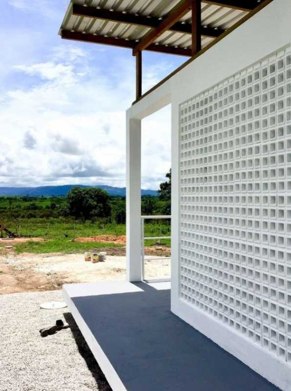 Elementos Vazados de Concreto para Muro Comprar Quitandinha - Elemento Vazado Concreto Cobogó