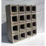 distribuidor de elemento vazado de concreto cobogó Balsa Nova